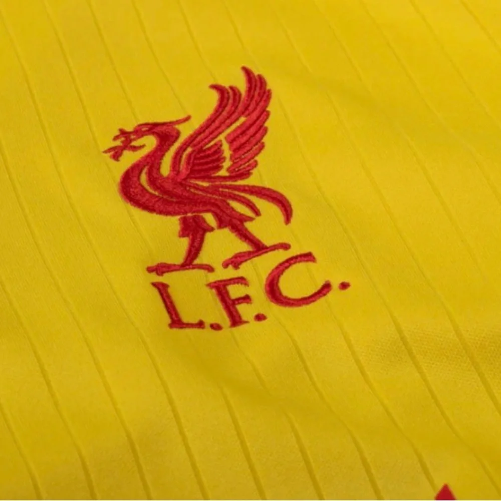 Liverpool Nike 2021/22 Third Vapor Match Stadium‎ Jersey Yellow Sz Large (boys)